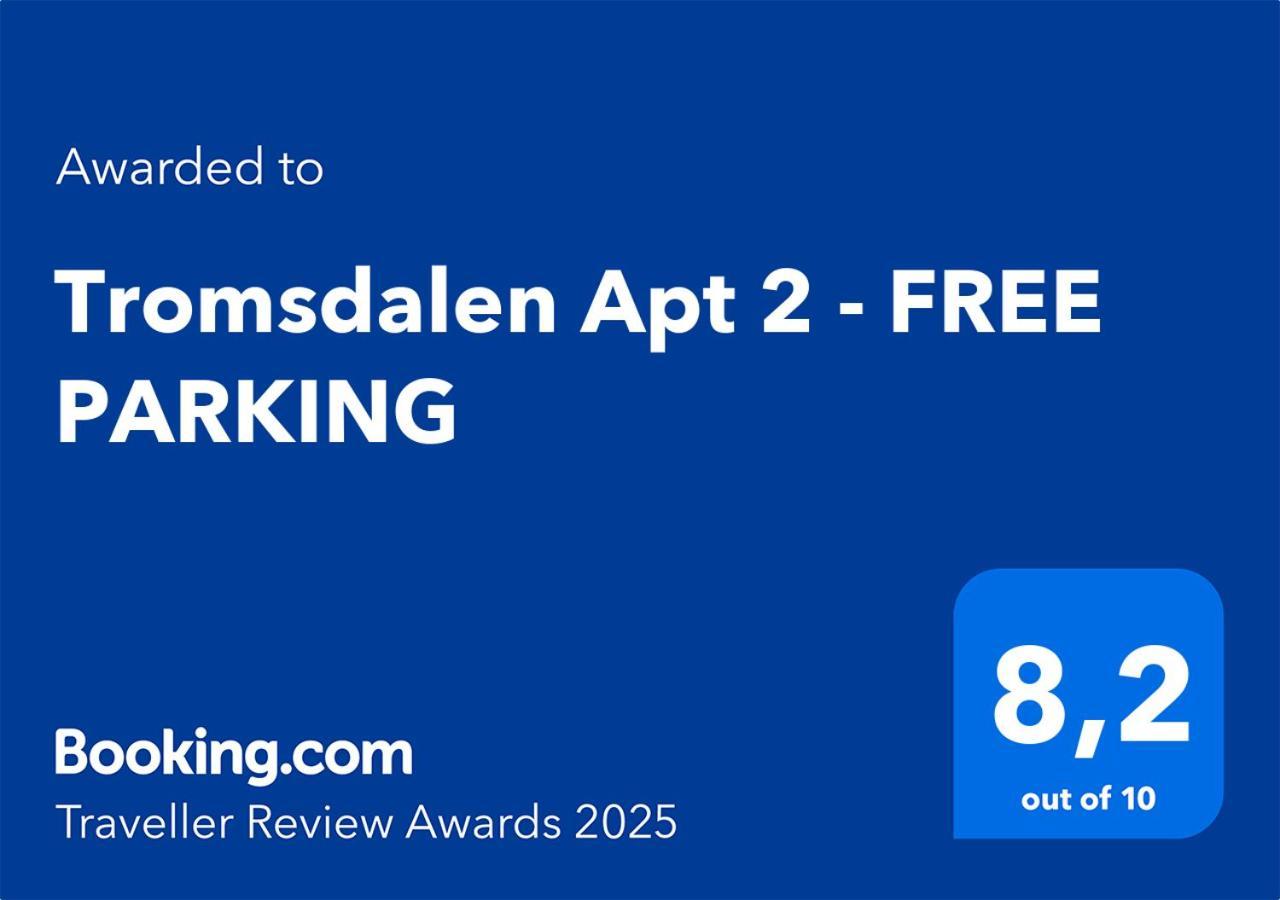 Tromsdalen Apt 2 - Free Parking Exterior photo